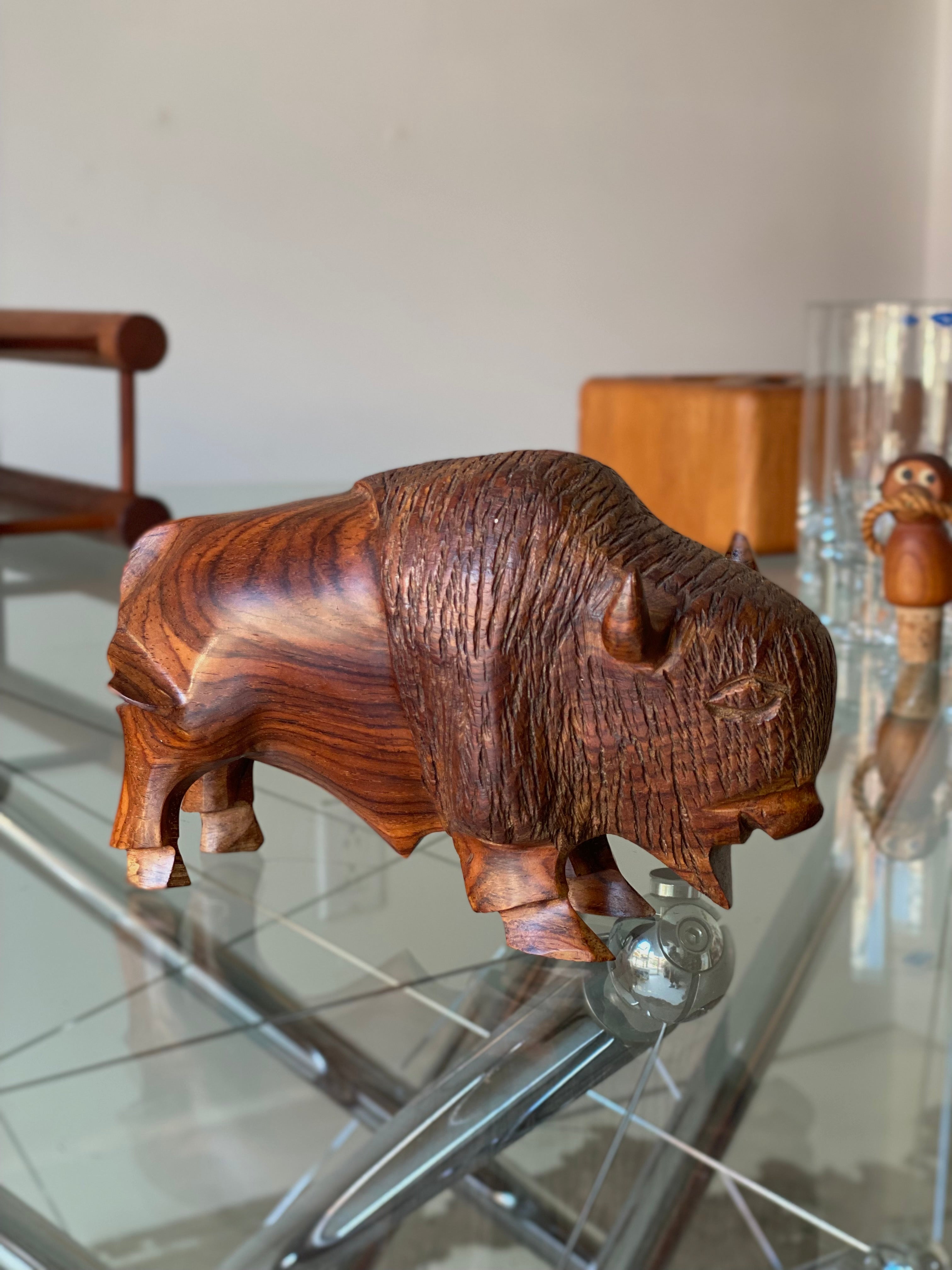 Wooden bison discount