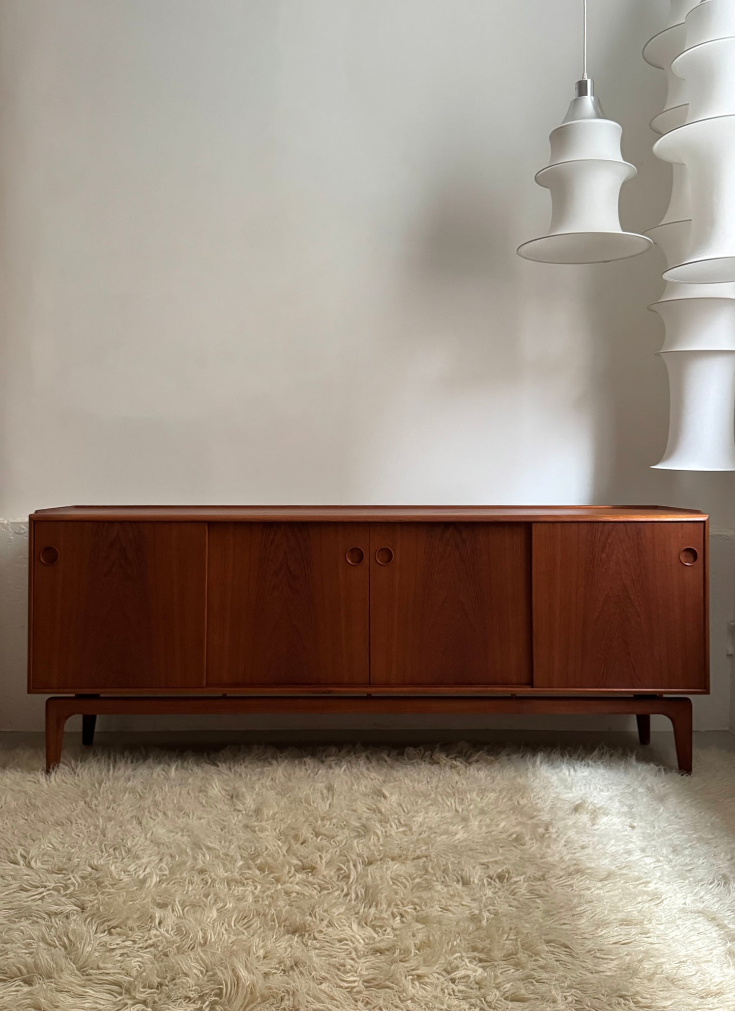 Teak credenza by Arne Hovmand Olsen for Mogens Kold