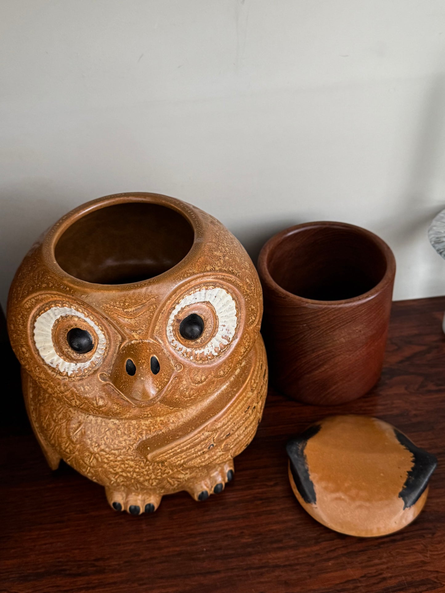 Owl cookie jar by McCoy Pottery