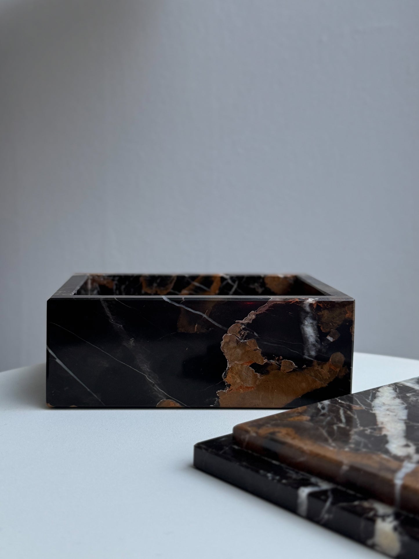 Marble jewelry box