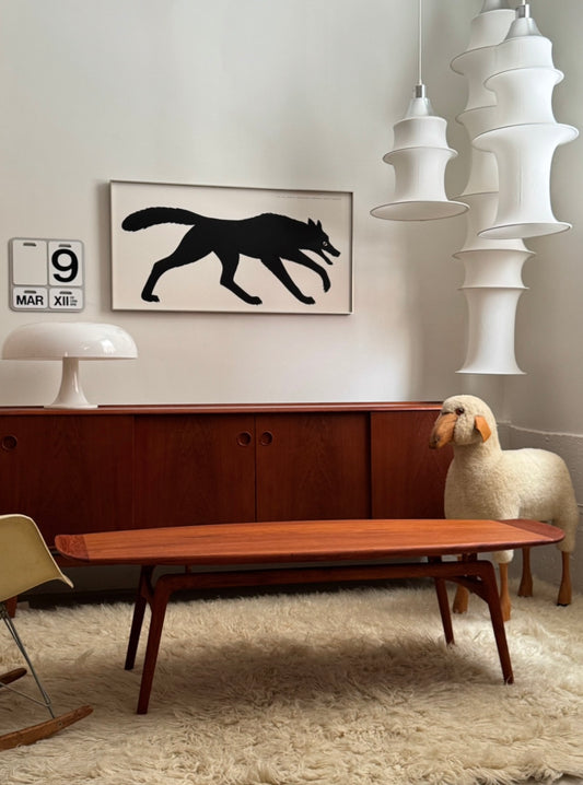 Teak coffee table by Arne Hovmand Olsen for Mogens Kold