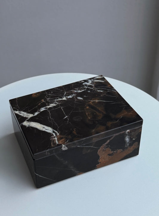 Marble jewelry box