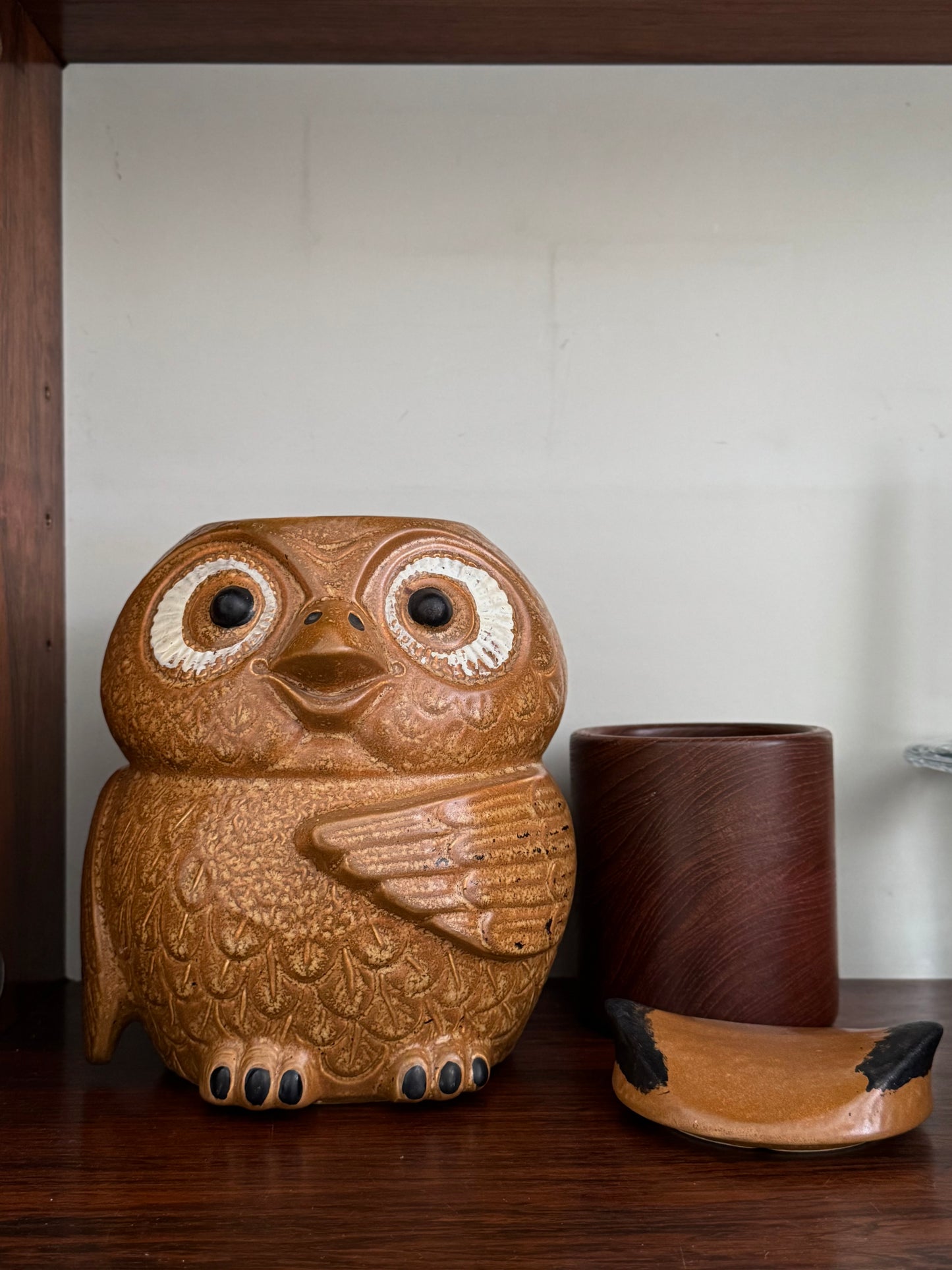 Owl cookie jar by McCoy Pottery