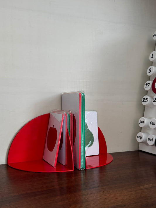 Pair of bookends by Giotto Stoppino for Kartell