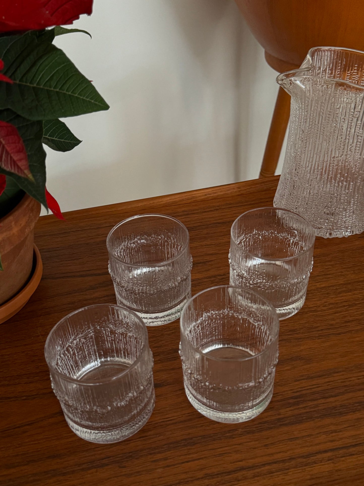 Set de 4 verres à whisky par Tapio Wirkkala pour Iittala