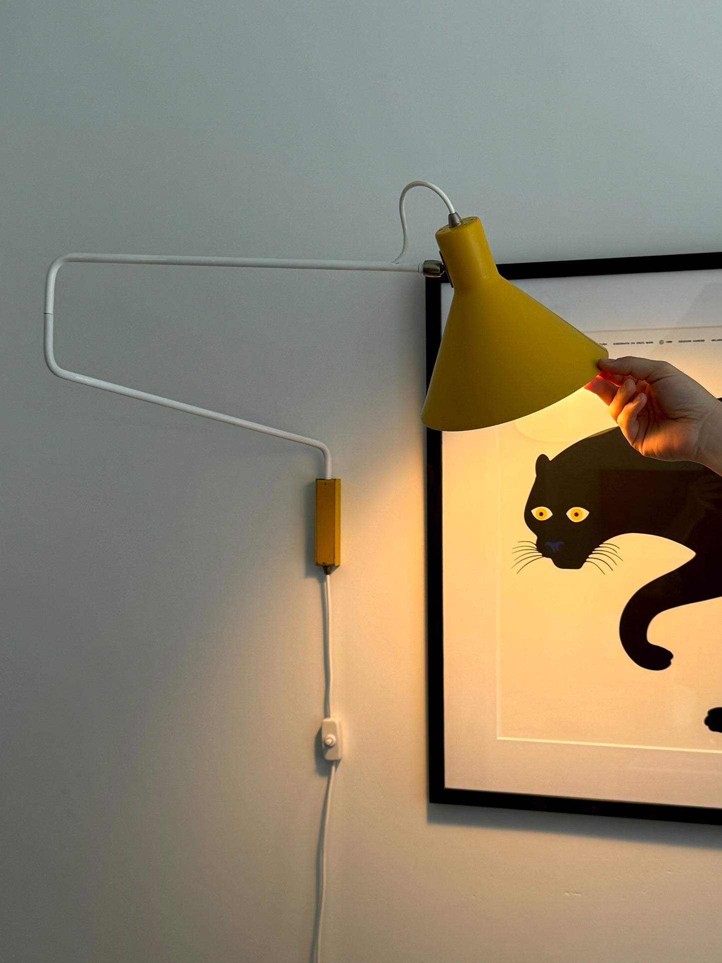 Wall lamp by J. Hoogervorst for Anvia