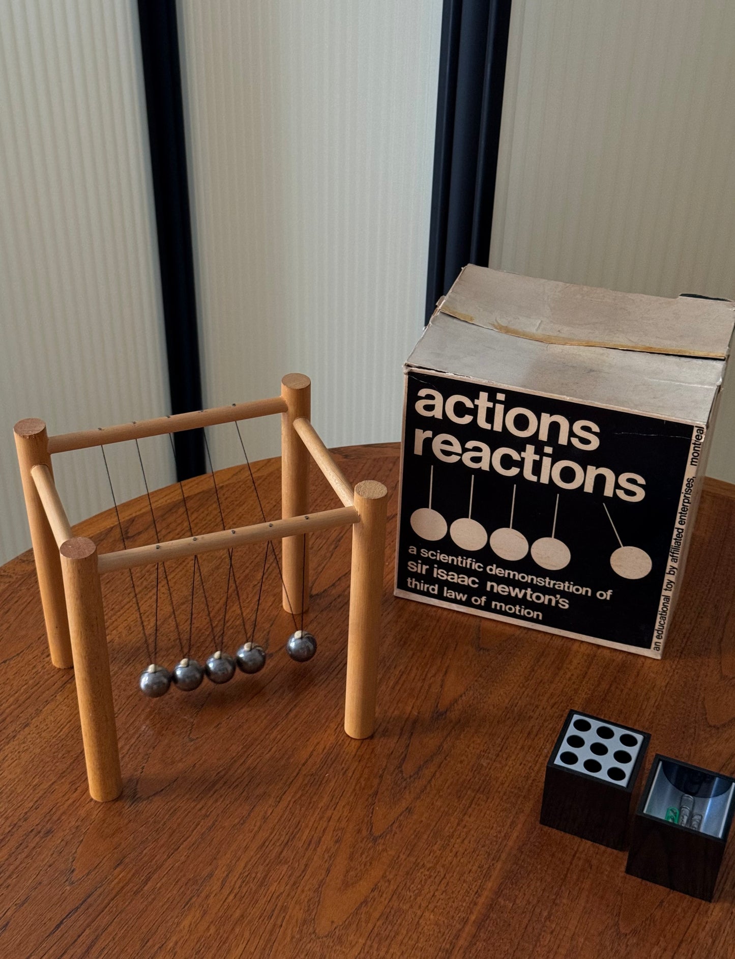 Newton kinetic toy by Affiliated Entreprises