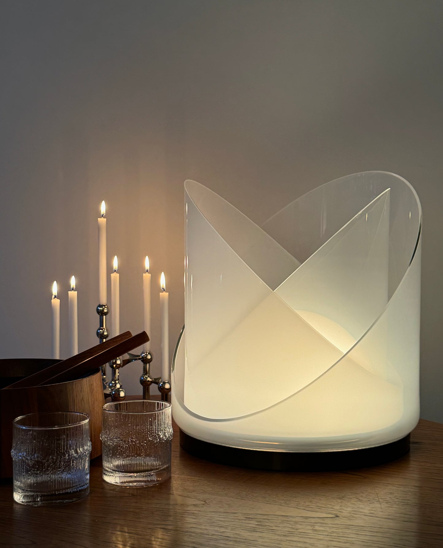 LT300 table lamp by Carlo Nason for Mazzega