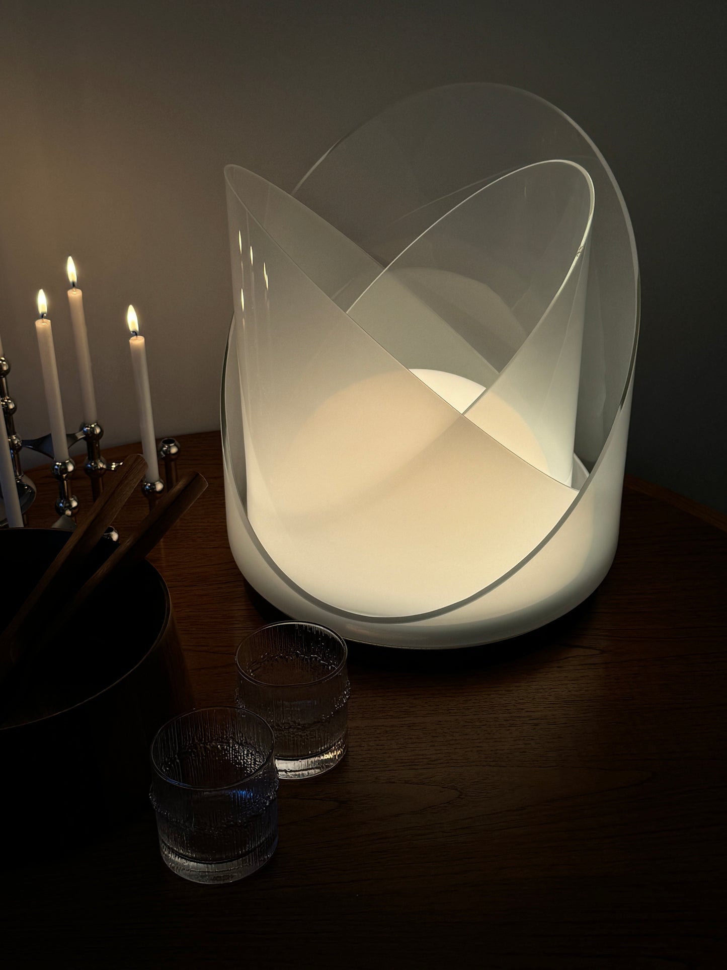 LT300 table lamp by Carlo Nason for Mazzega