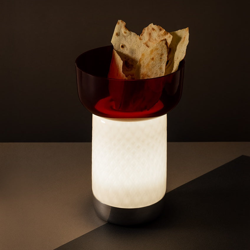 Bontà portable lamp by Davide Oldani and Attila Veress