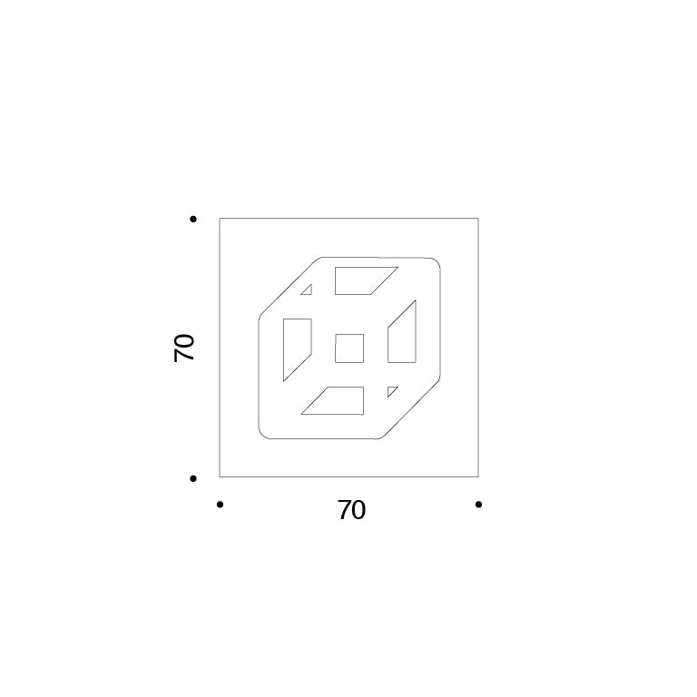 Impression Cubo par Enzo Mari