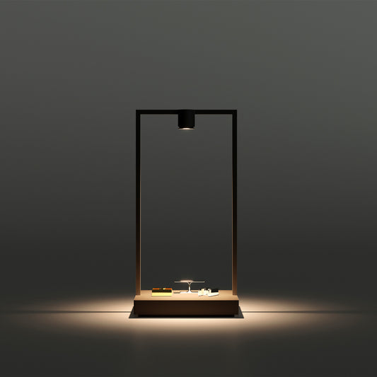 Curiosity portable table lamp by Davide Oppizzi