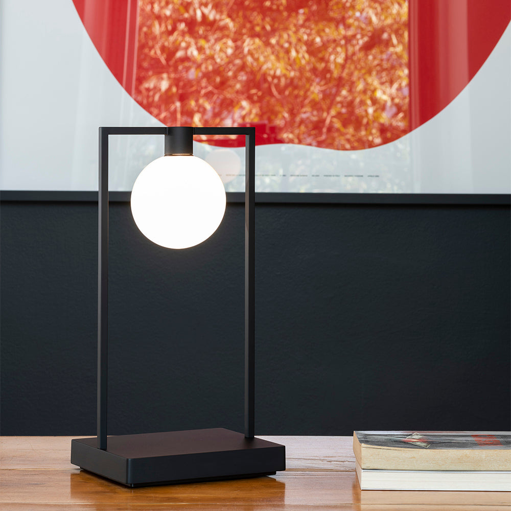 Curiosity portable table lamp by Davide Oppizzi