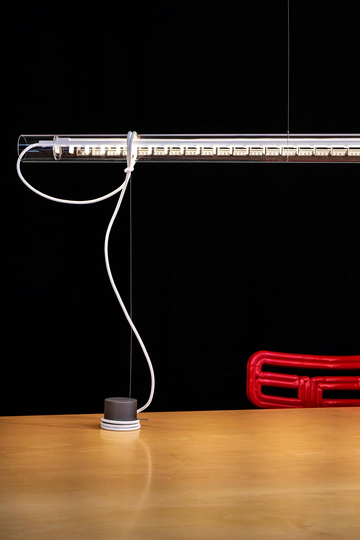 Tubular Balance Table Lamp