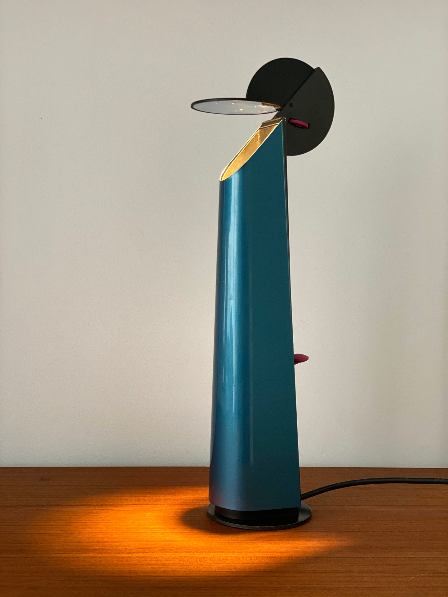 Lampe de table Gibigiana par Achille Castiglioni pour Flos