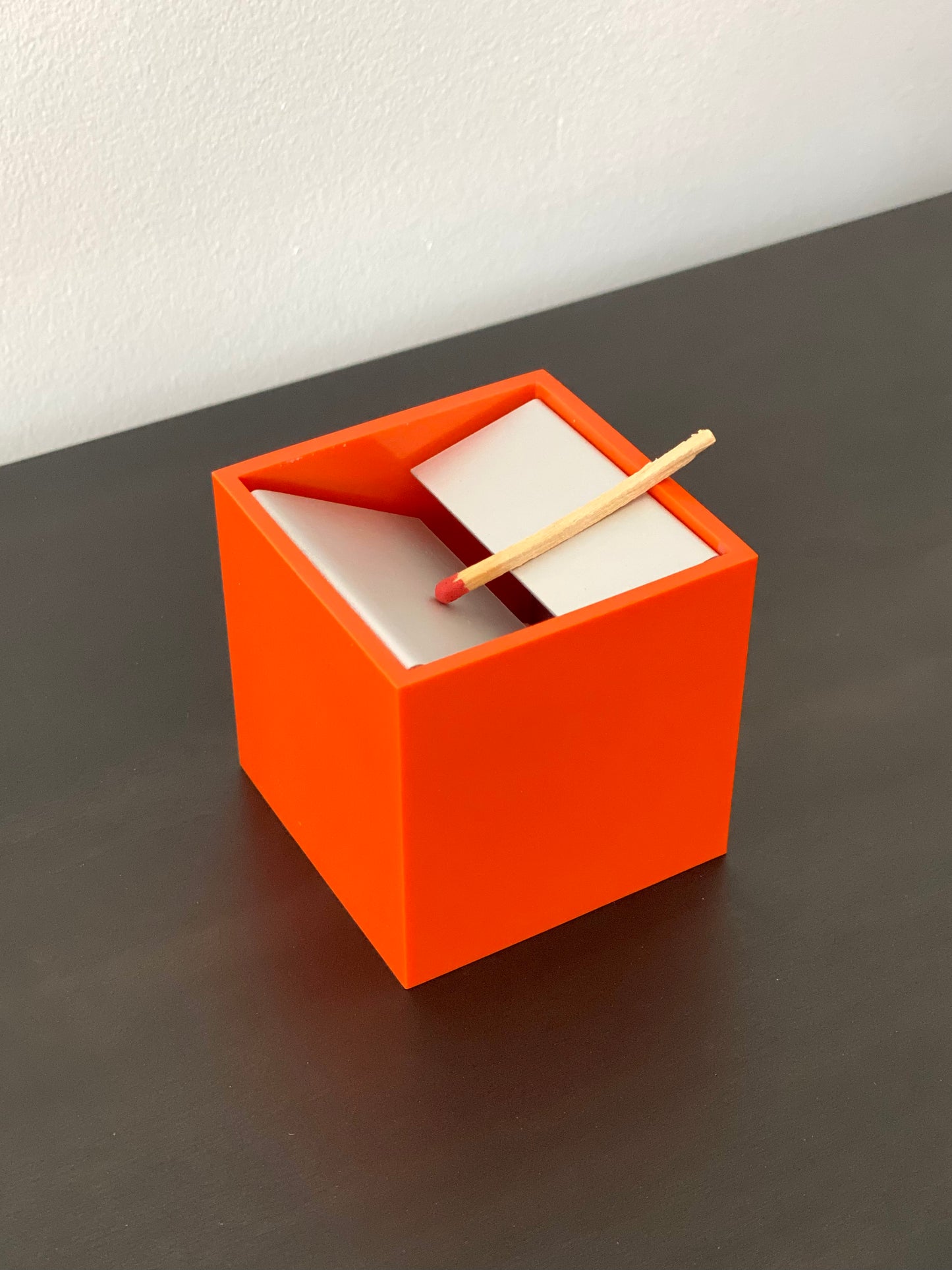 Cubo ashtray by Bruno Munari