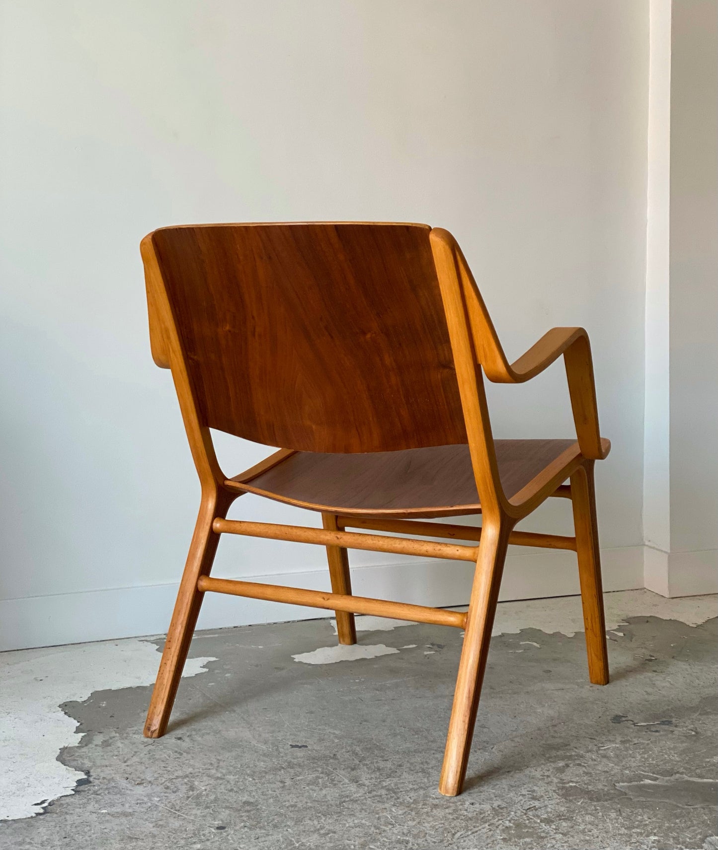 Chaise Axe par Peter Hvidt et Orla Mølgaard-Nielsen pour Fritz Hansen