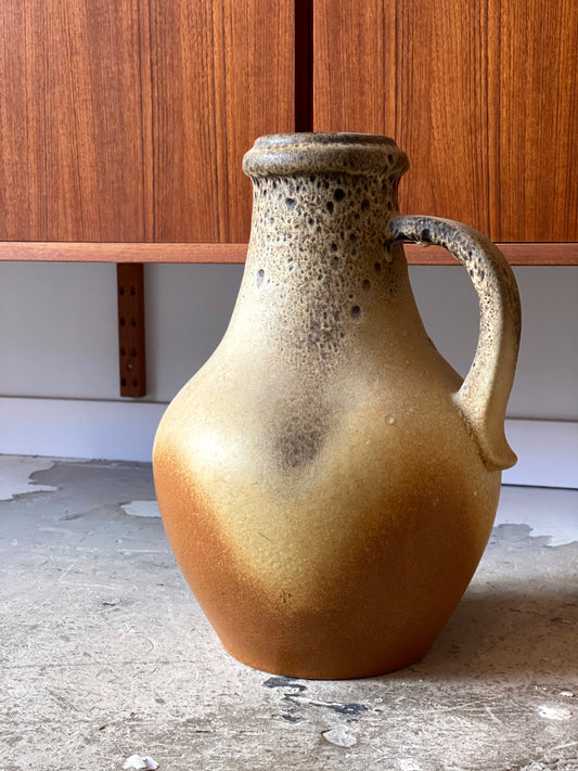 Large ceramic floor vase by Scheurich - West Germany