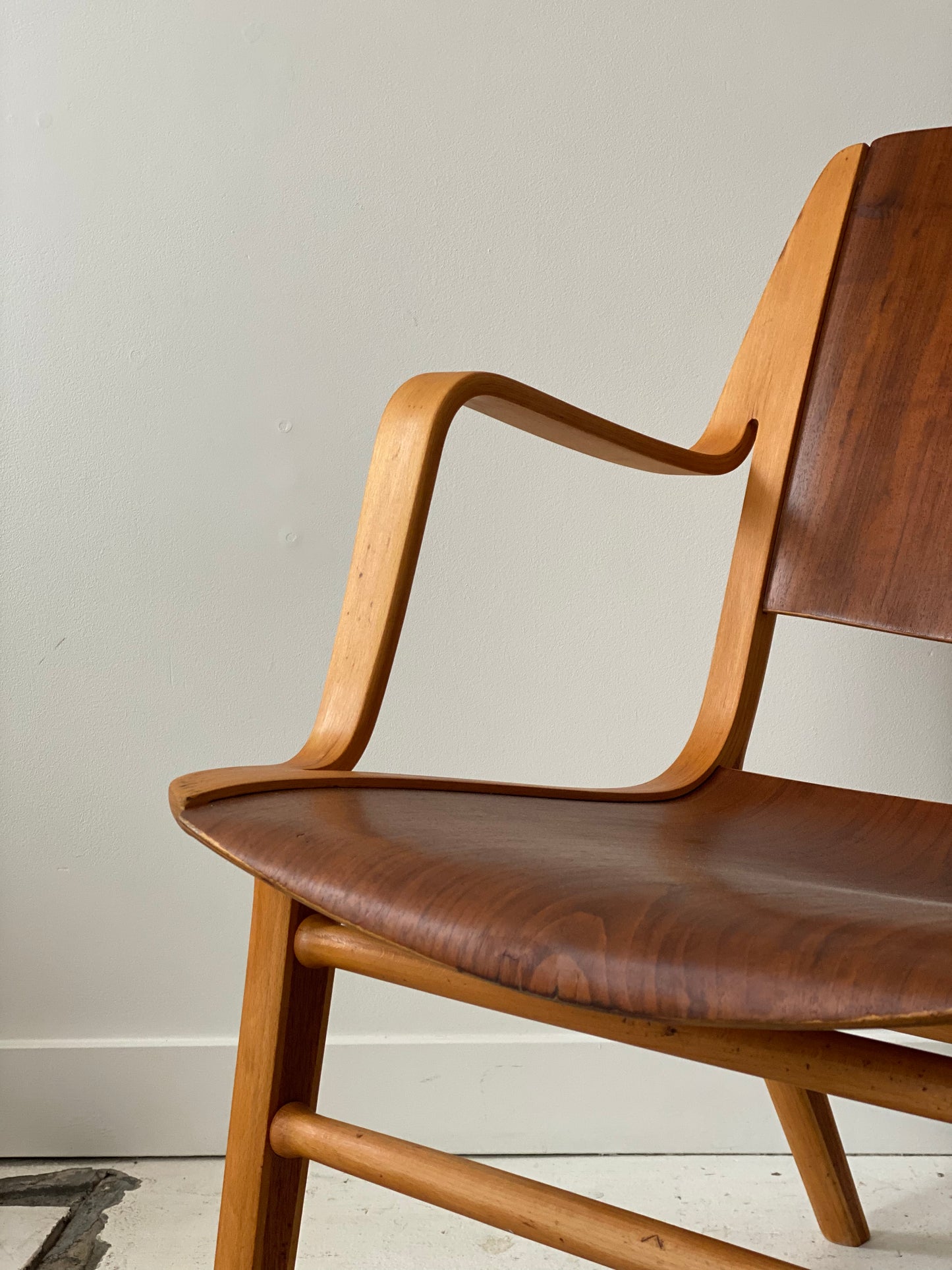 Ax chair by Peter Hvidt and Orla Mølgaard-Nielsen for Fritz Hansen