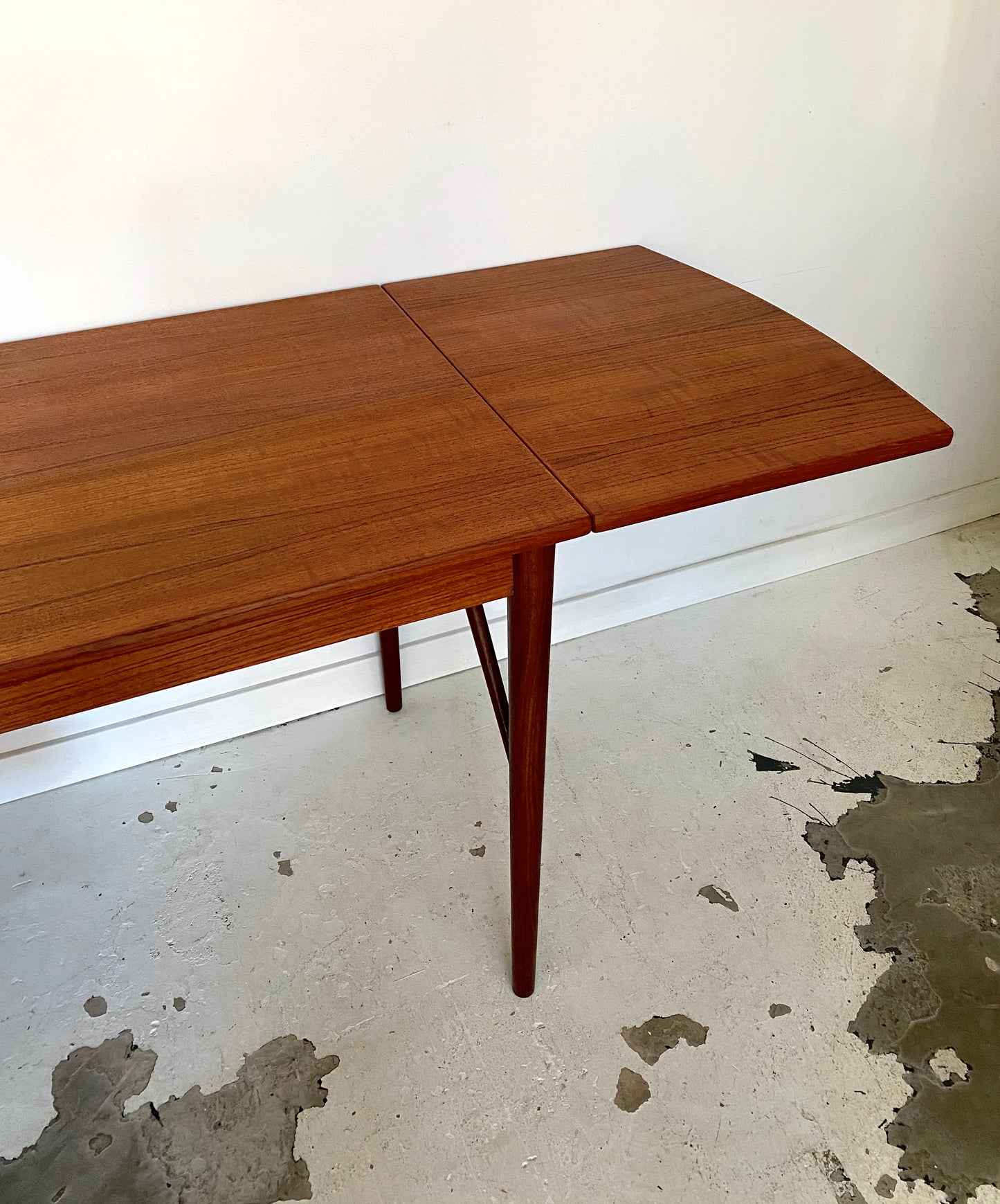 Teak desk by Erik Buch