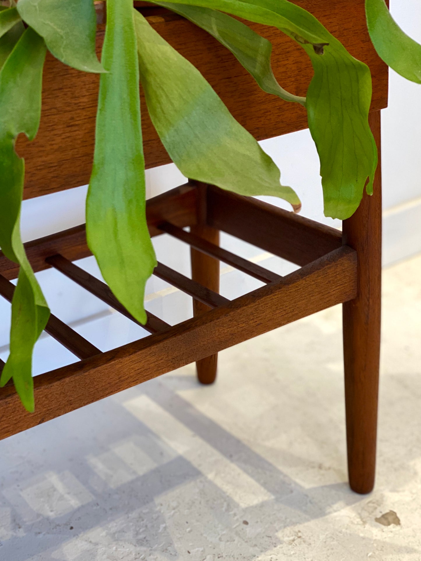 Teak planter by Arne Wahl Iversen