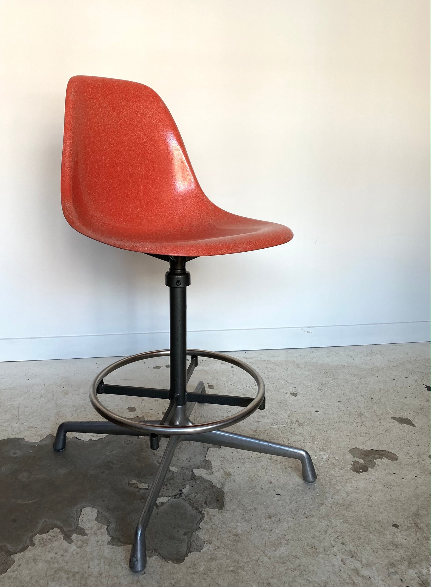 Drafting stools by Charles & Ray Eames for Herman Miller