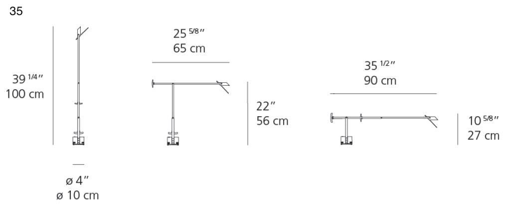 Tizio table by Richard Sapper